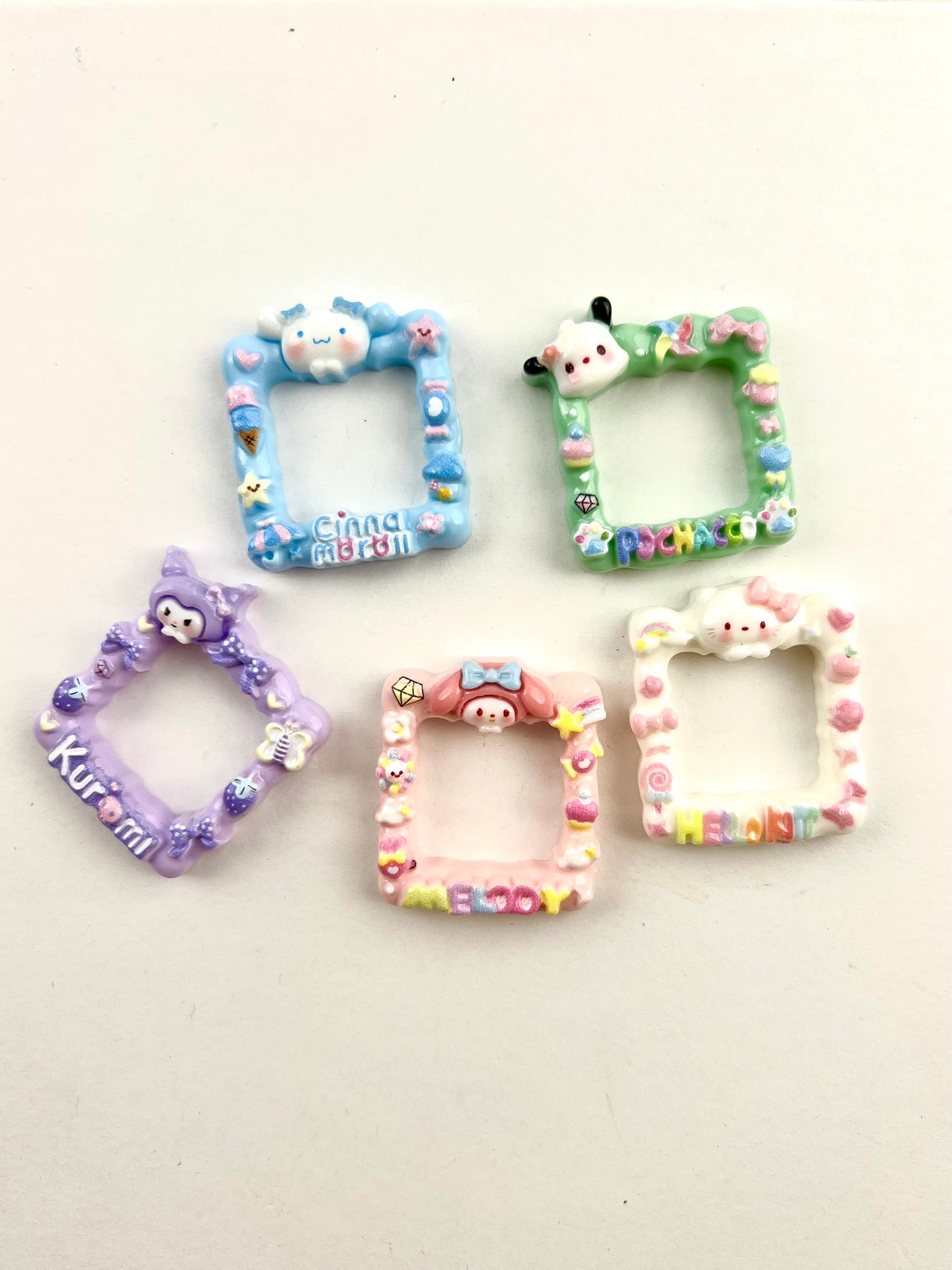 25mm Sanrio frame Beads
