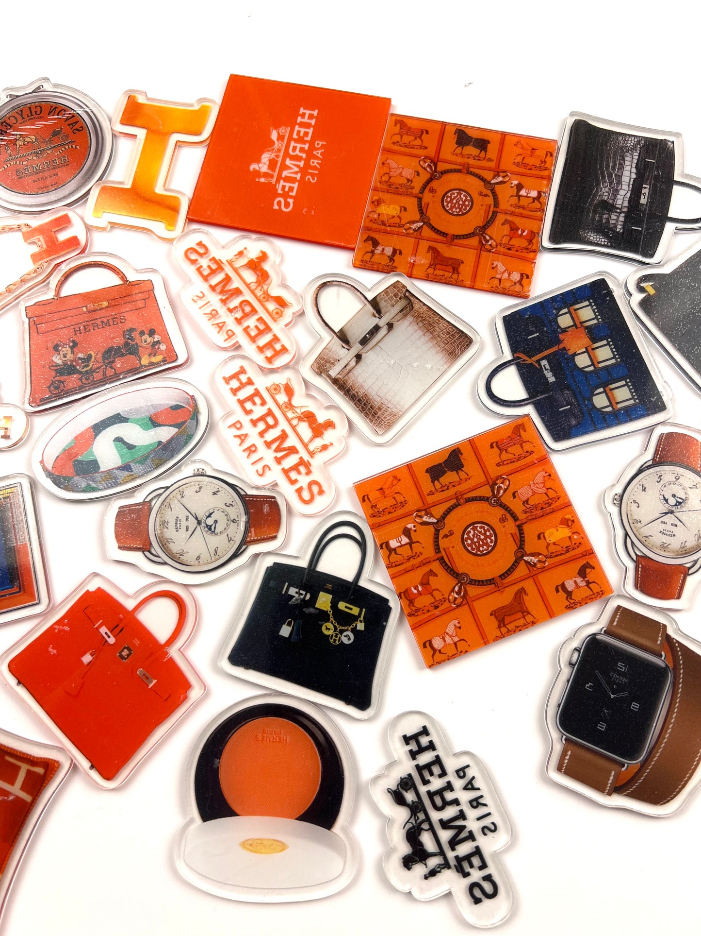 6cm Designer acrylic flatback sheets