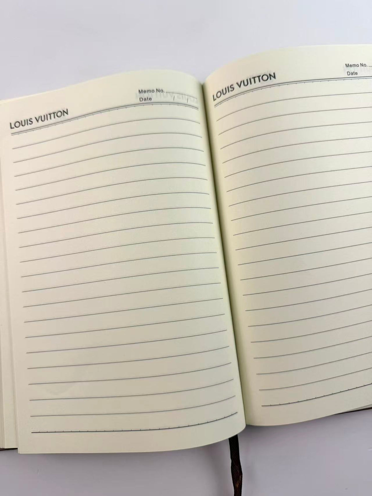 Leather Vv luxury A5 notebook