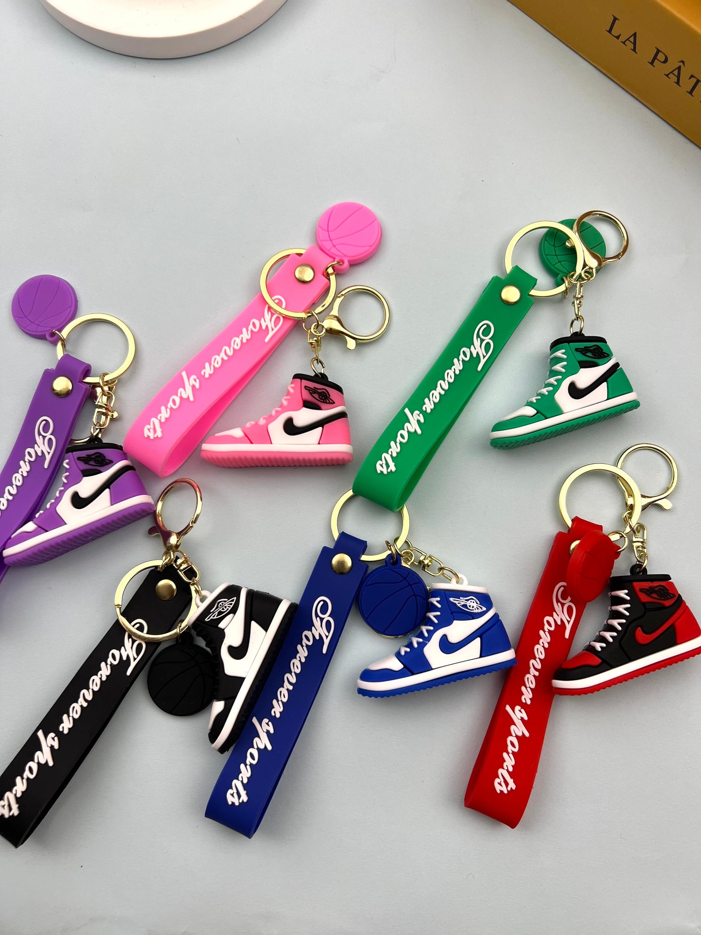 Silicone Large shoes keychain
