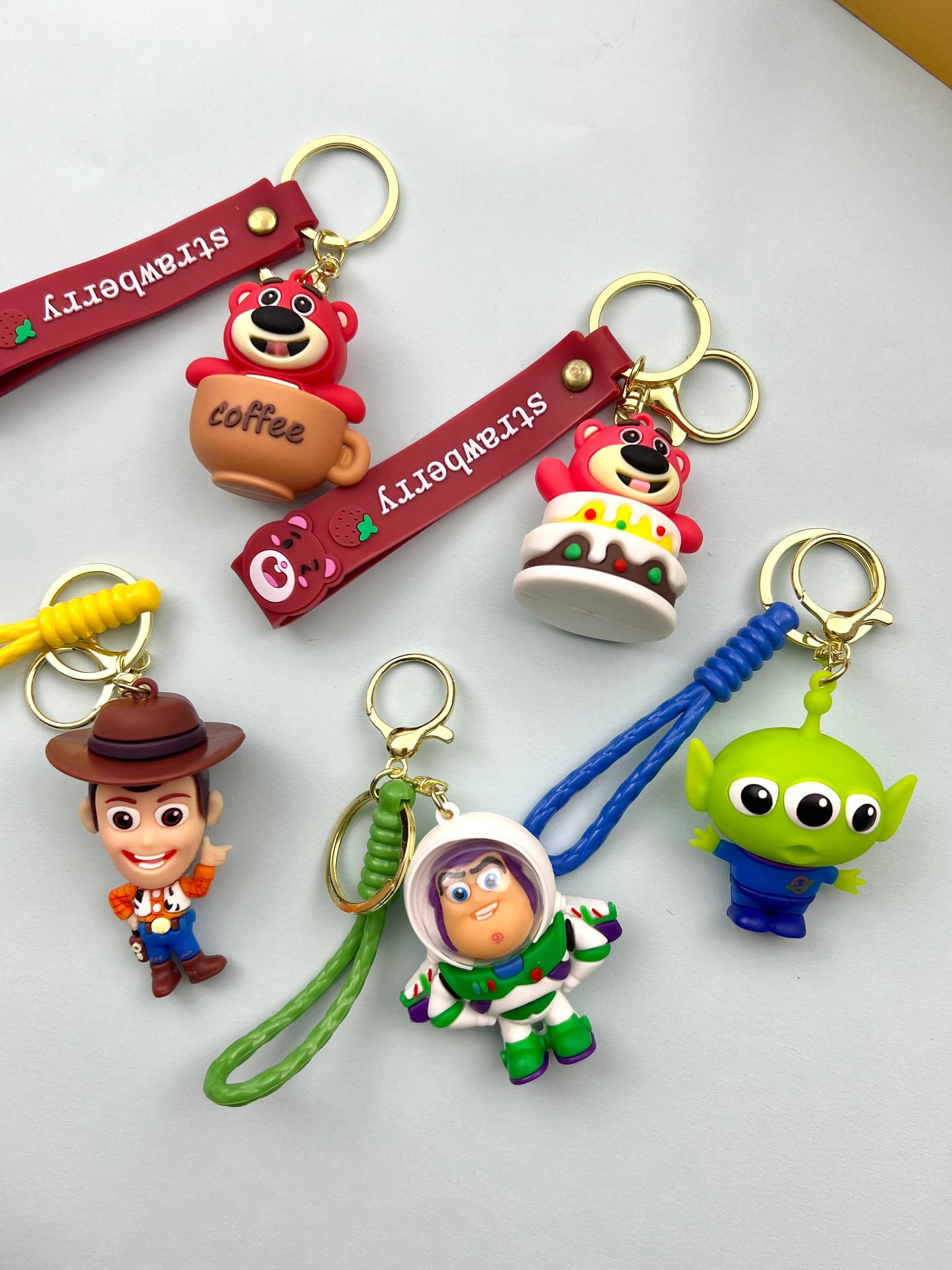 Silicone Toyclub keychain