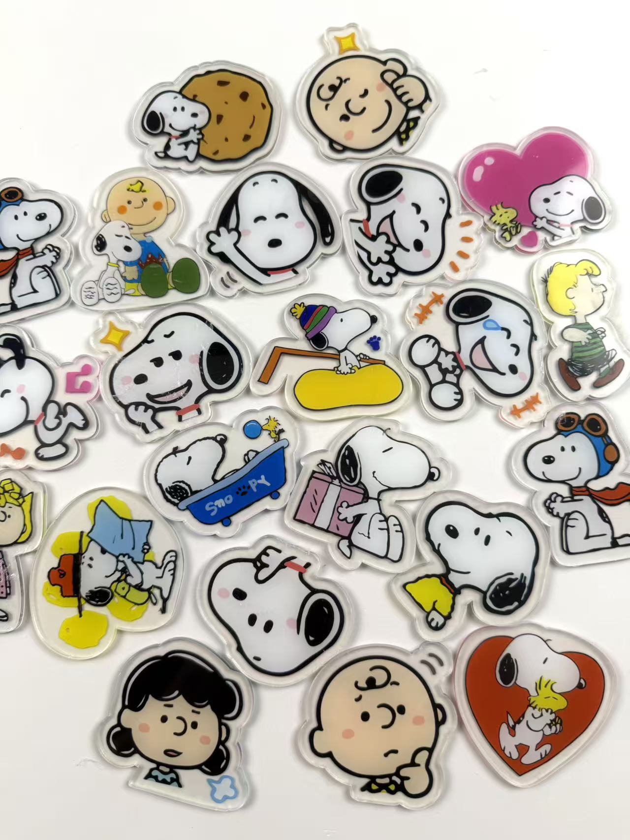 6cm snoopy flatback sheet