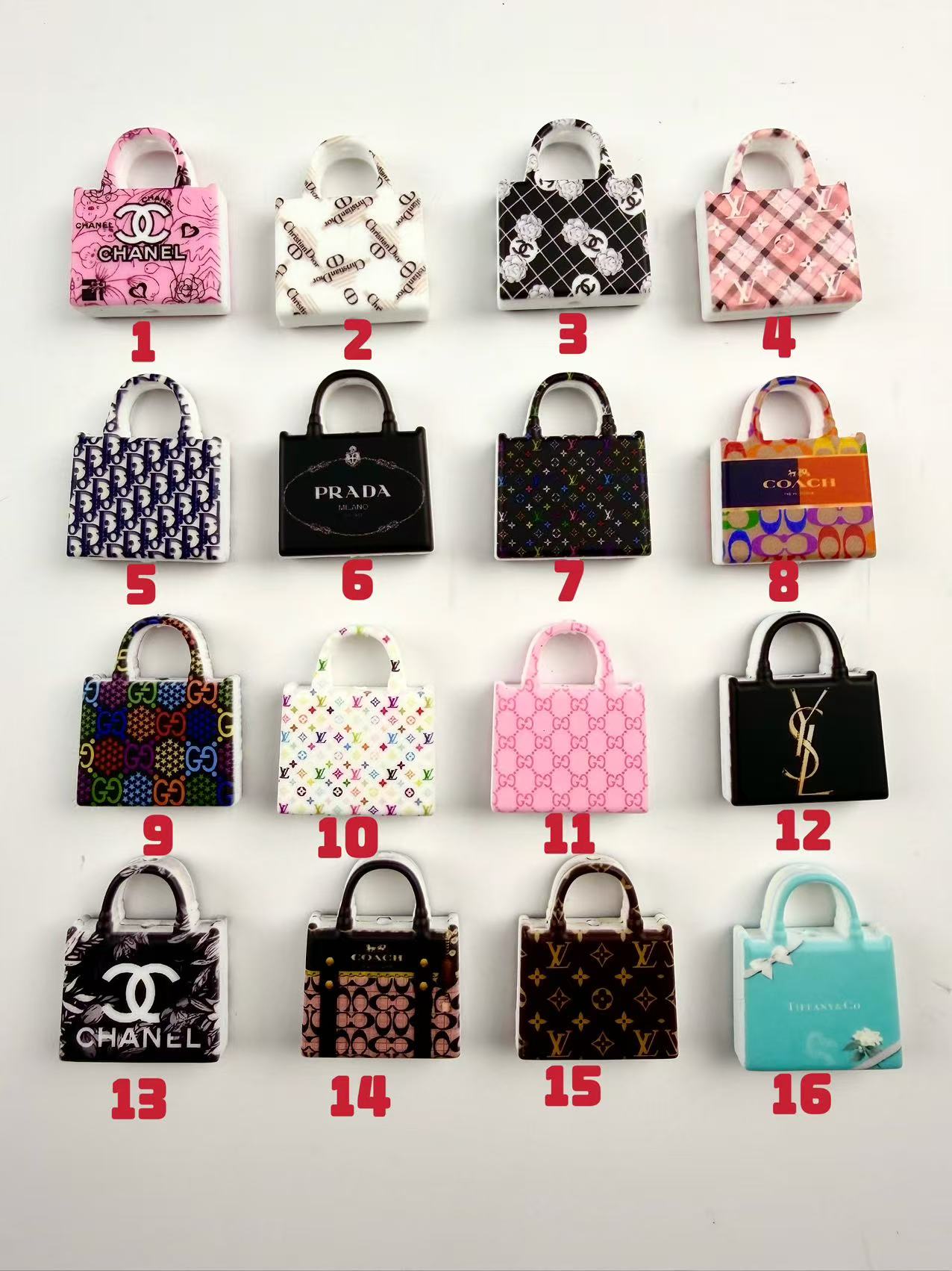 Silicone bag focal beads
