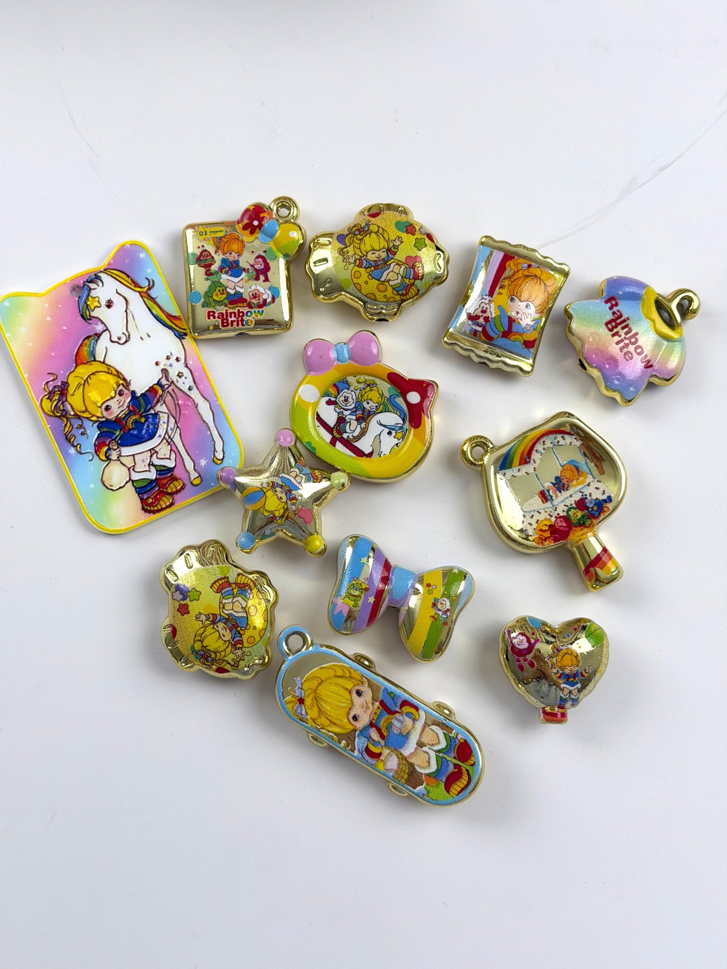 Rainbow girl bead mix