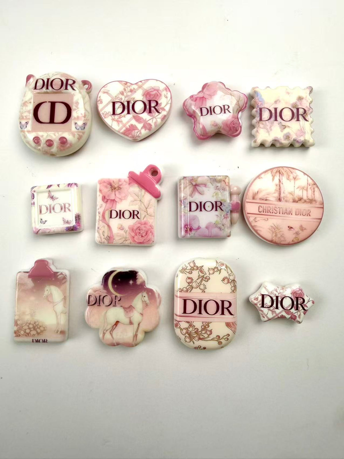 pink dd designer beads