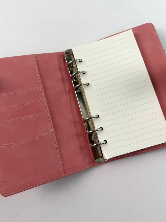 brown luxury A6 notebook