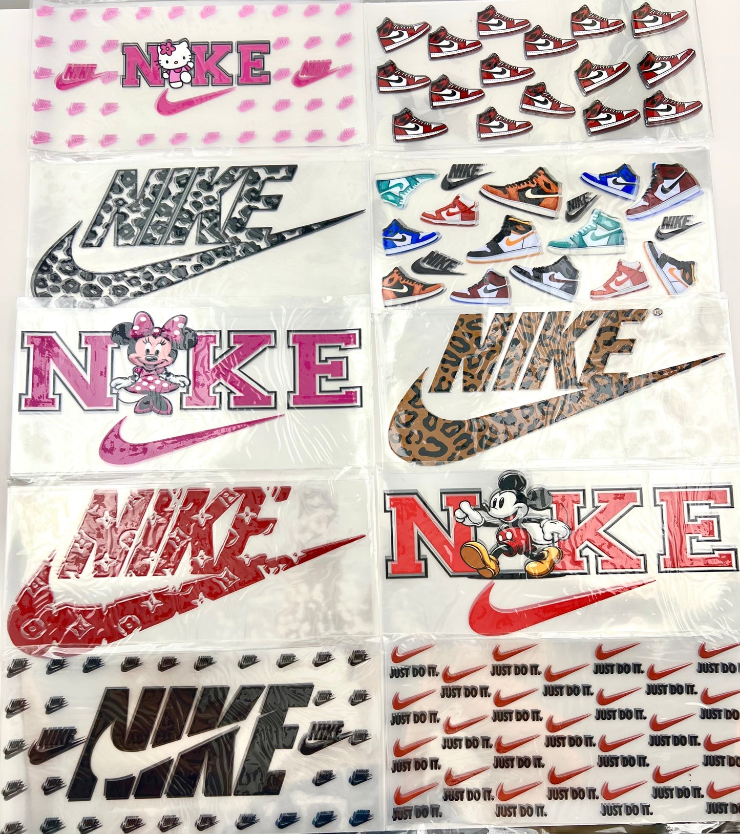 Ni shoes Cup wrap 16oz UVDTF stickers