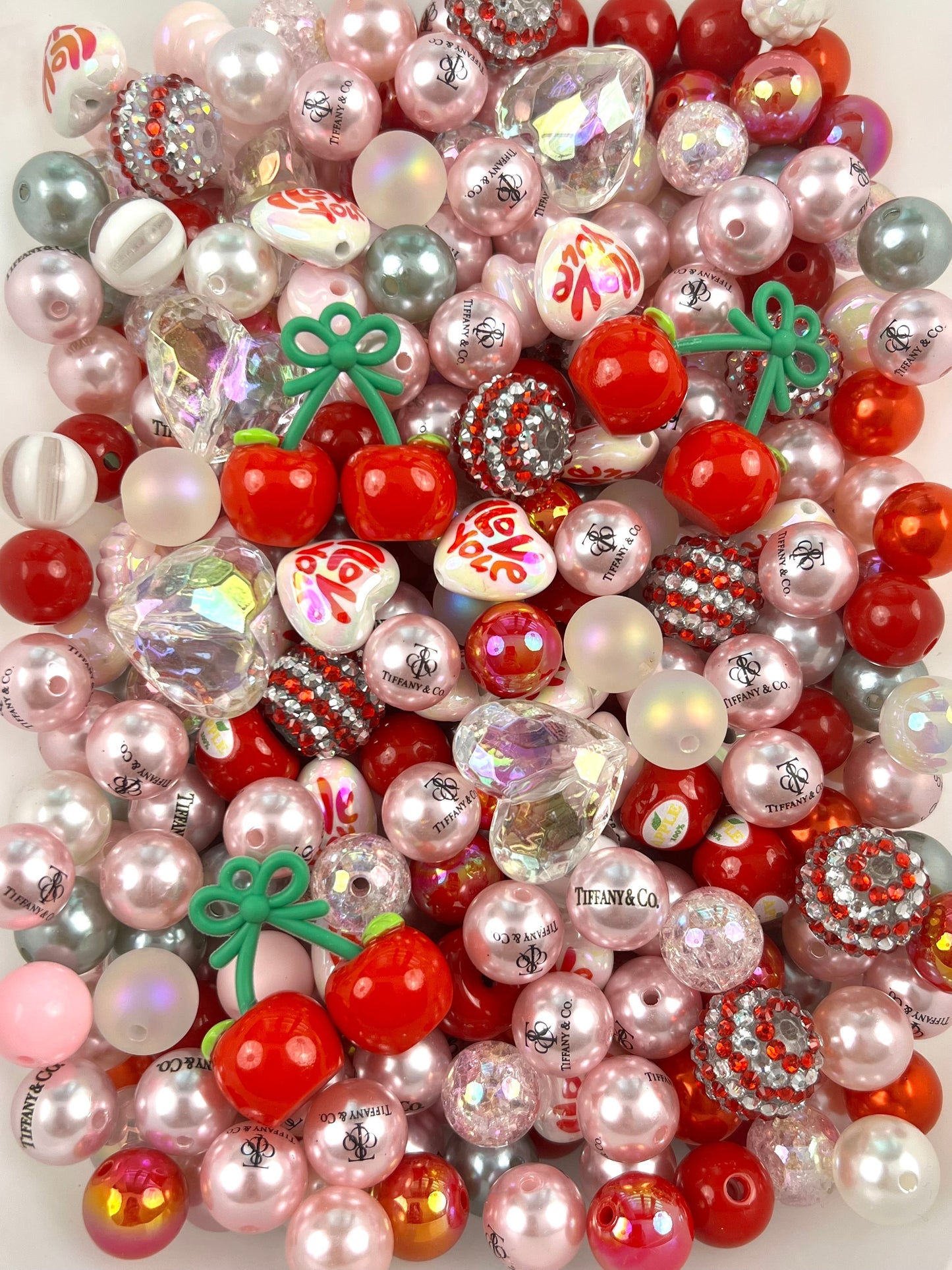 Valentine Tiffi bead mix