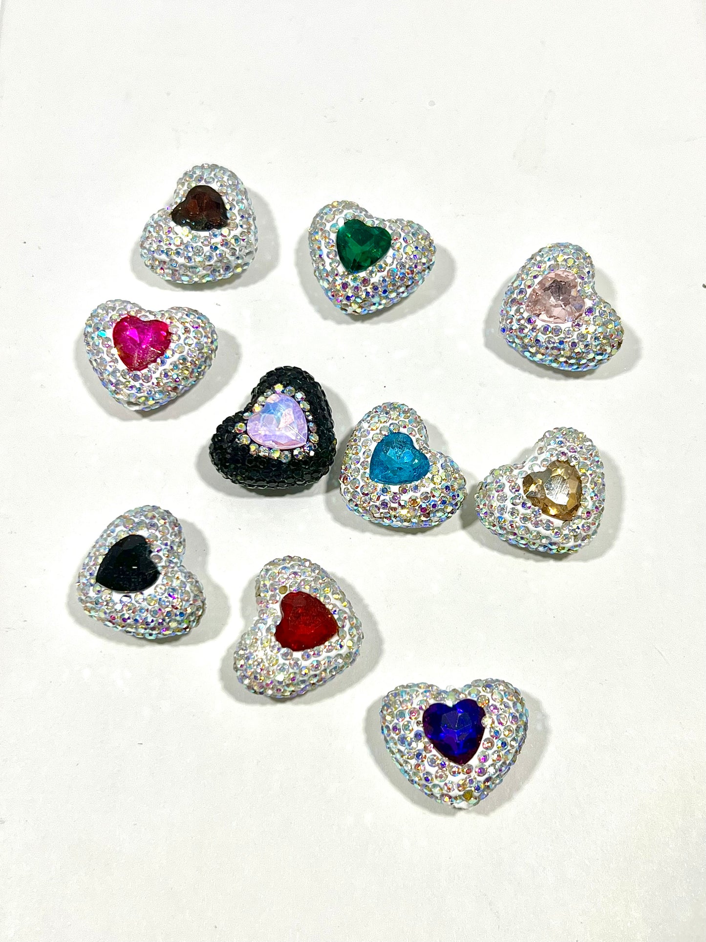 Rhinestone heart
