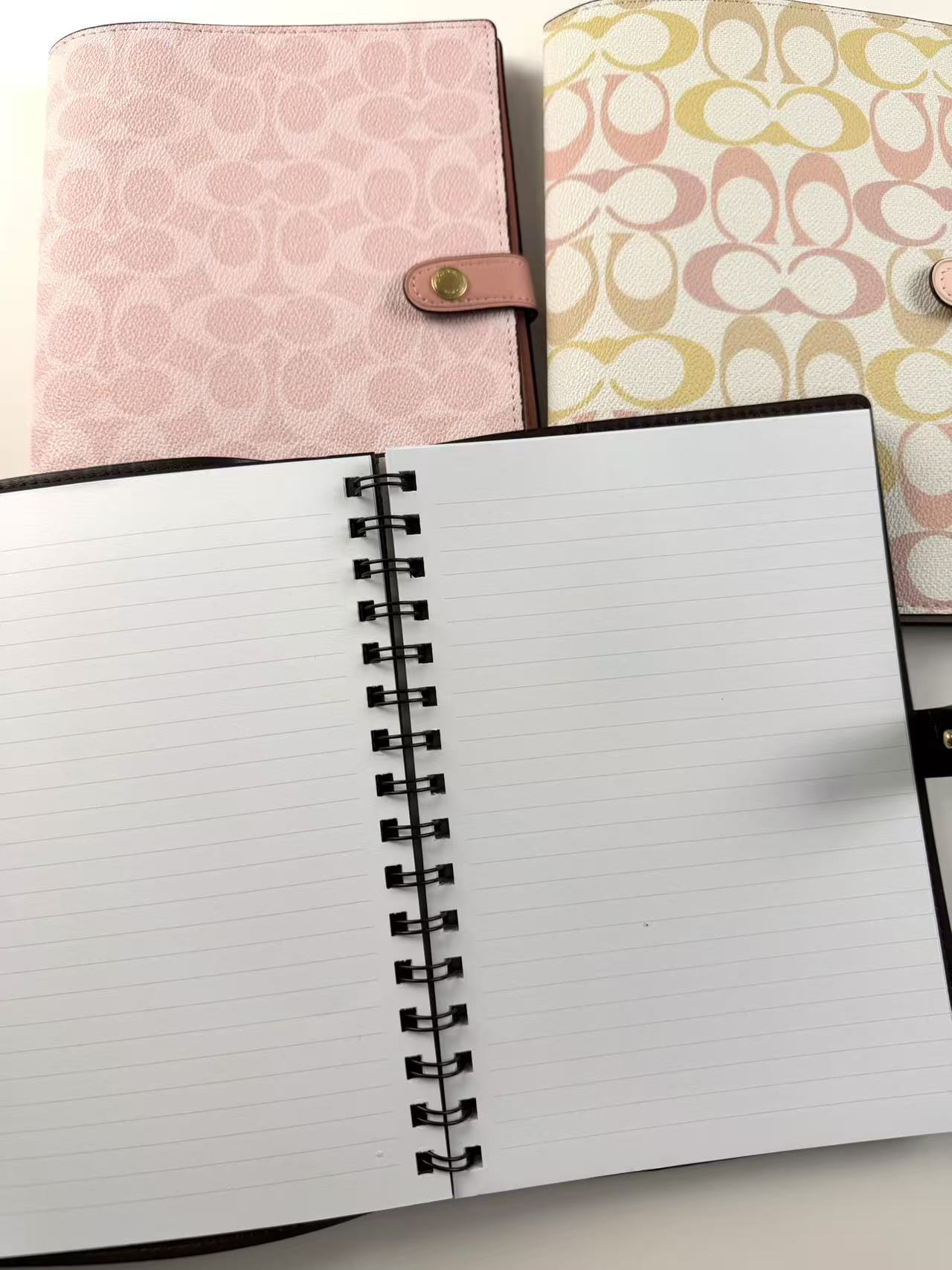Coach Leather luxury A5 notebook Journals