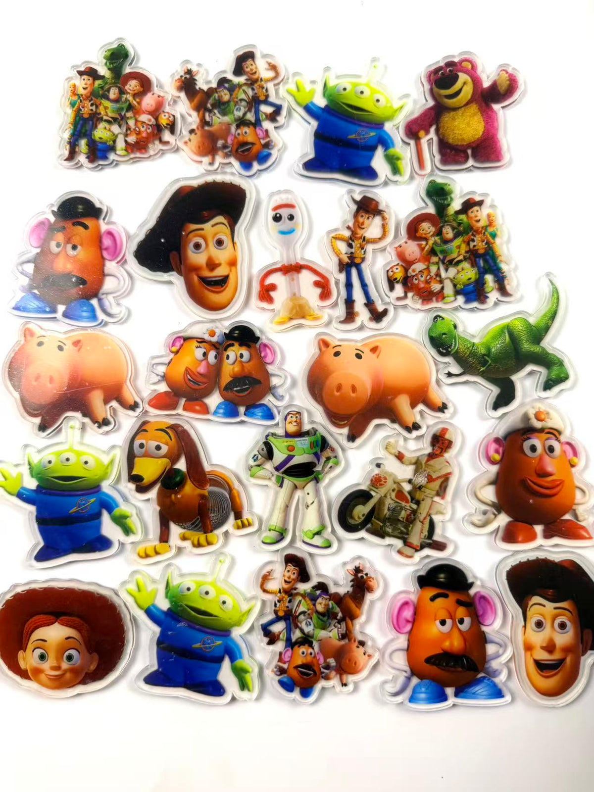 6cm TOYCLUB cartoon acrylic flat back