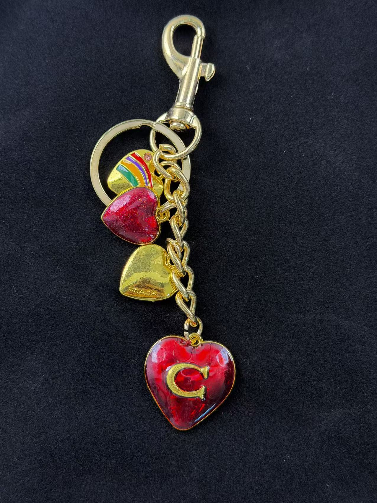 C keychain bag charm