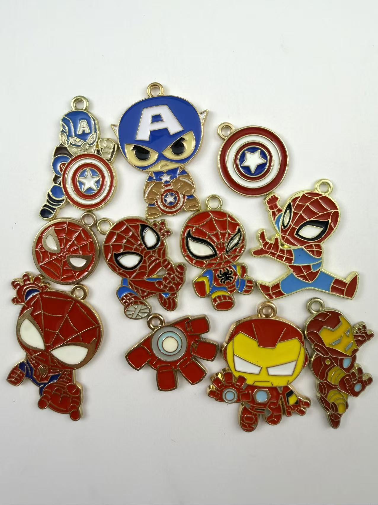 1 inch cartoon charm pendants
