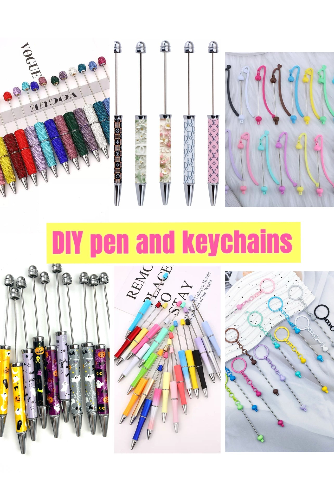 Pen and keychains check here