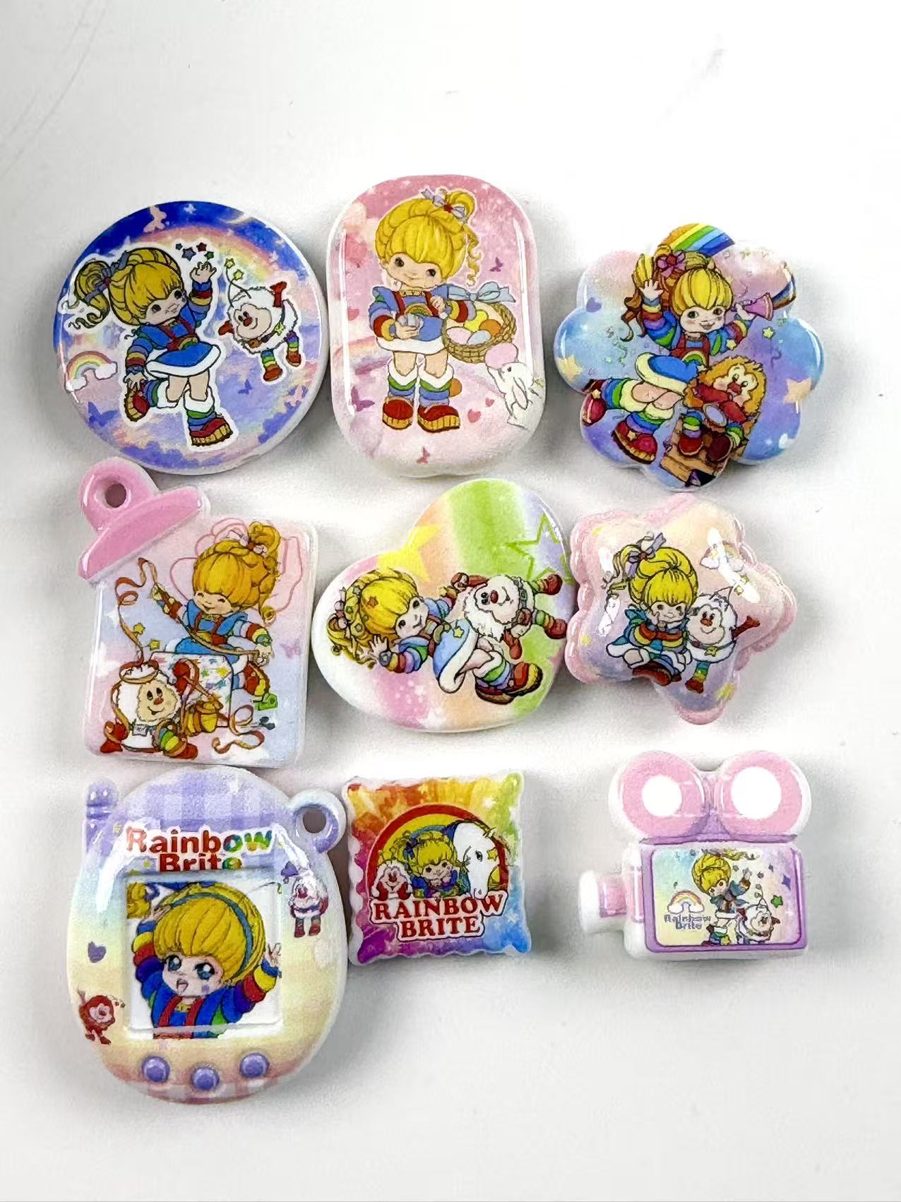 Rainbow girl bead mix