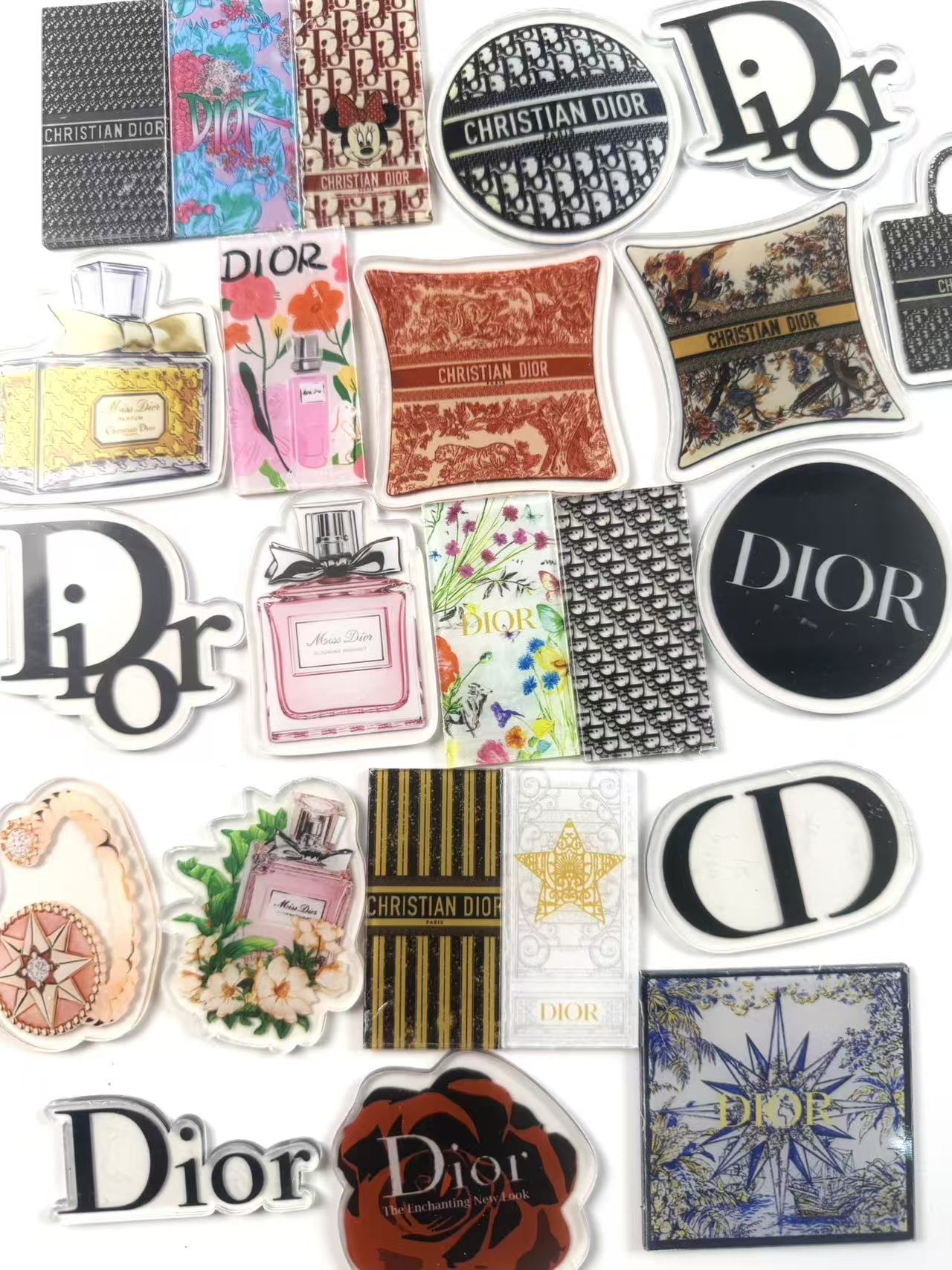4-6cm Designer acrylic flatback sheets