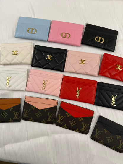 Designer card cases wallets