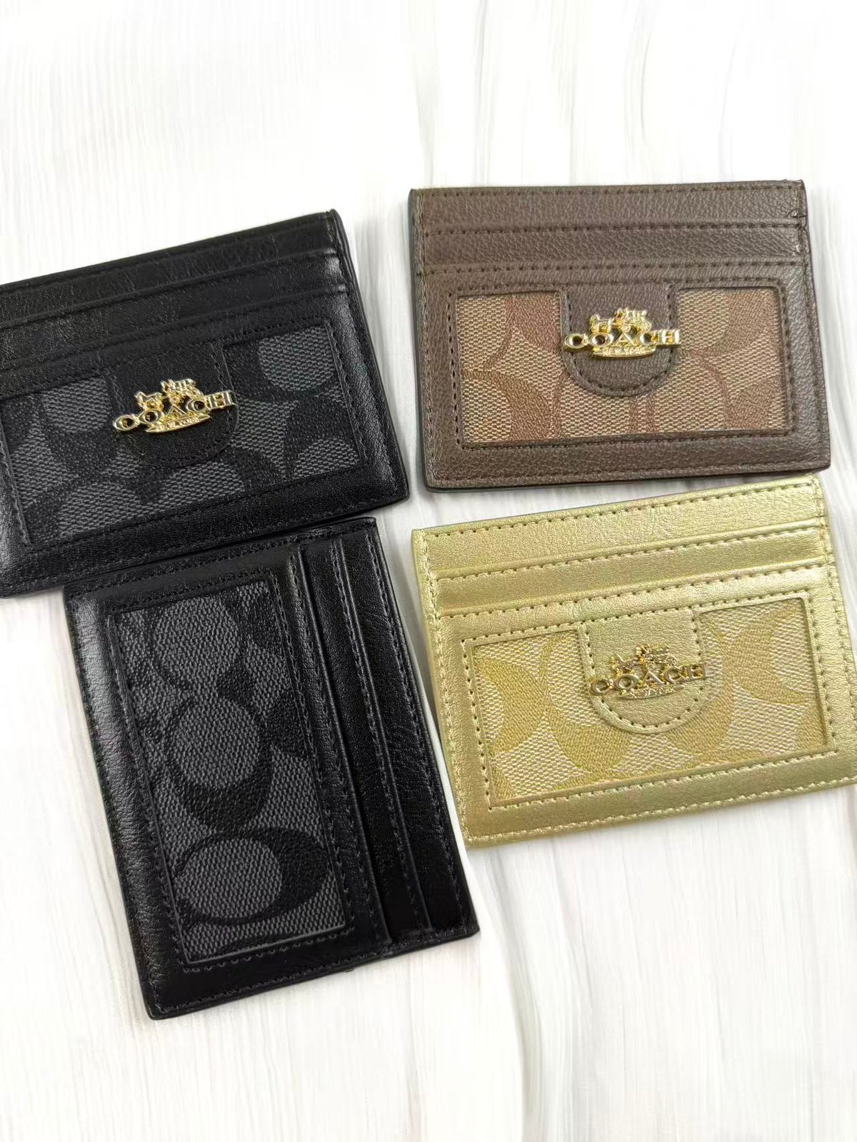 Designer card cases wallets