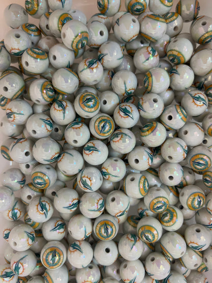 14 American football team bead