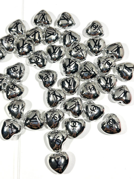 Designer heart Beads