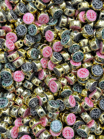 round coffee Beads