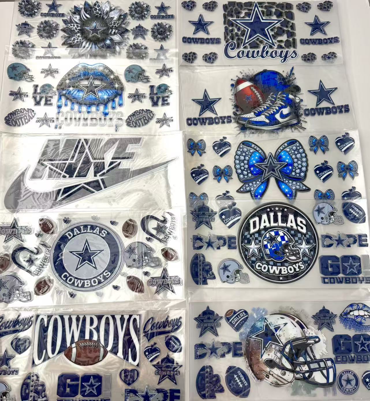 football team Cupwrap 16oz UVDTF stickers
