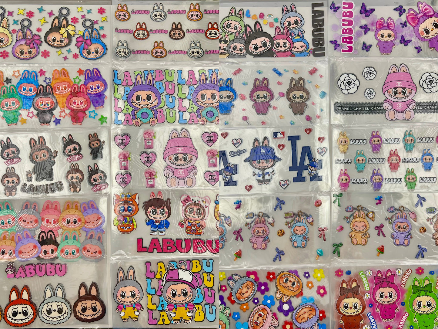 Labu Cup wrap 16oz UVDTF stickers