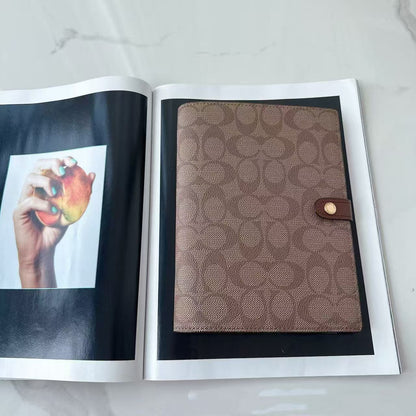 Coach Leather luxury A5 notebook Journals