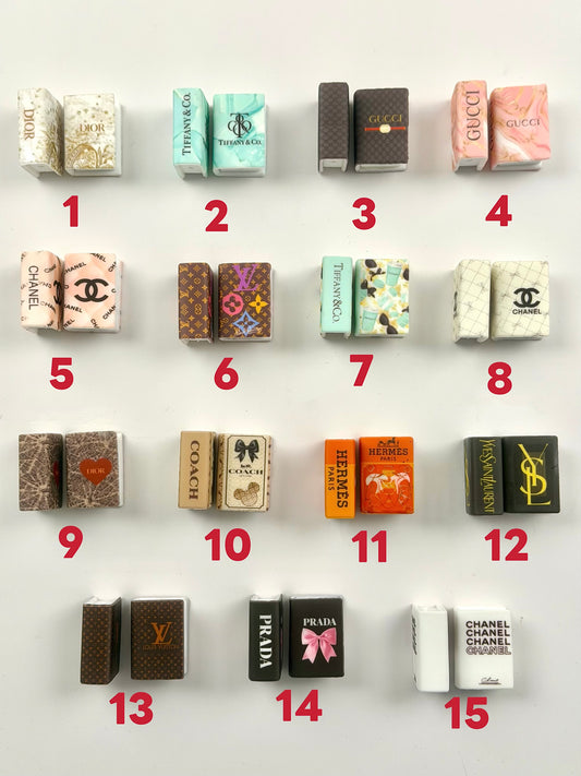 Silicone Book focal bead