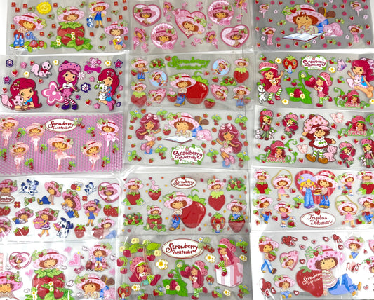 Strawberry girl Cup wrap 16oz UVDTF stickers