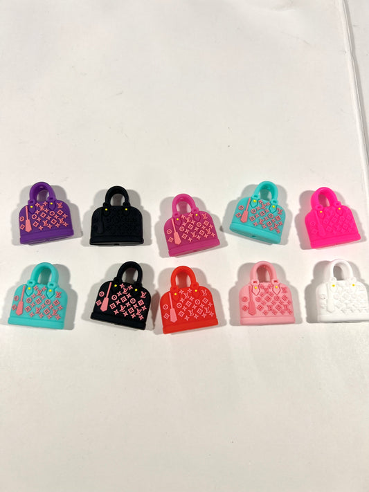 V bags silicone Beads