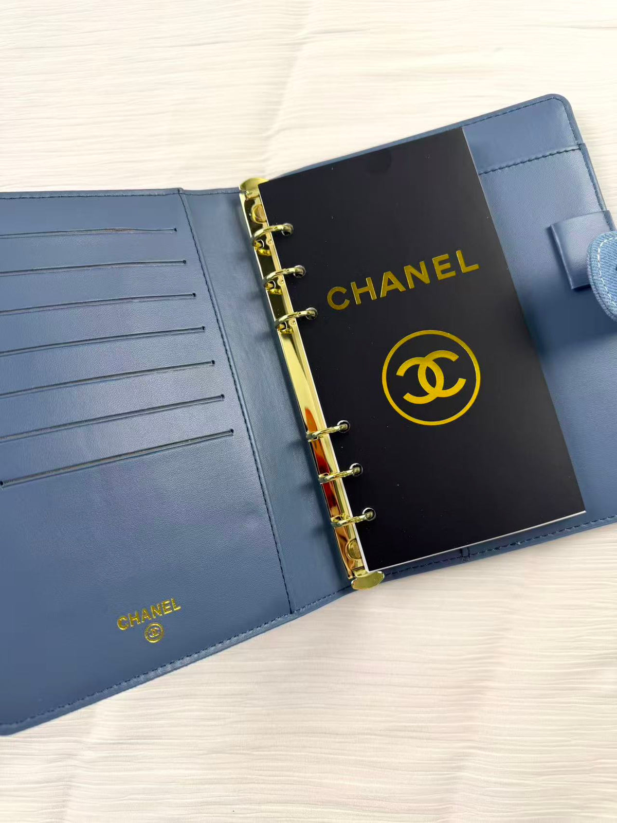 New cc denim blue A5 notebook