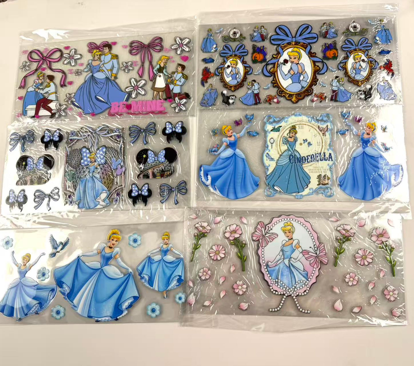 Princess Cup wrap 16oz UVDTF stickers