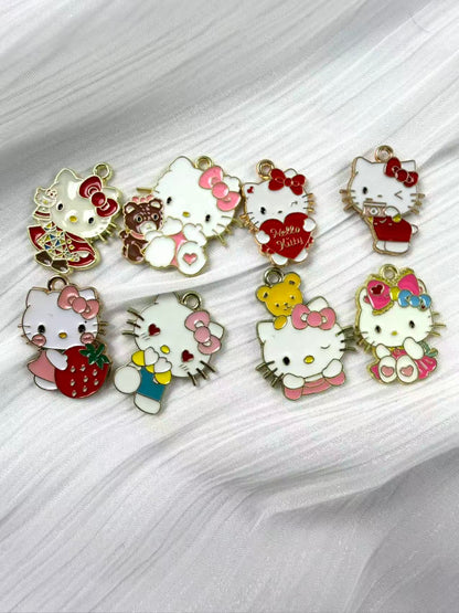 1 inch cartoon charm pendants