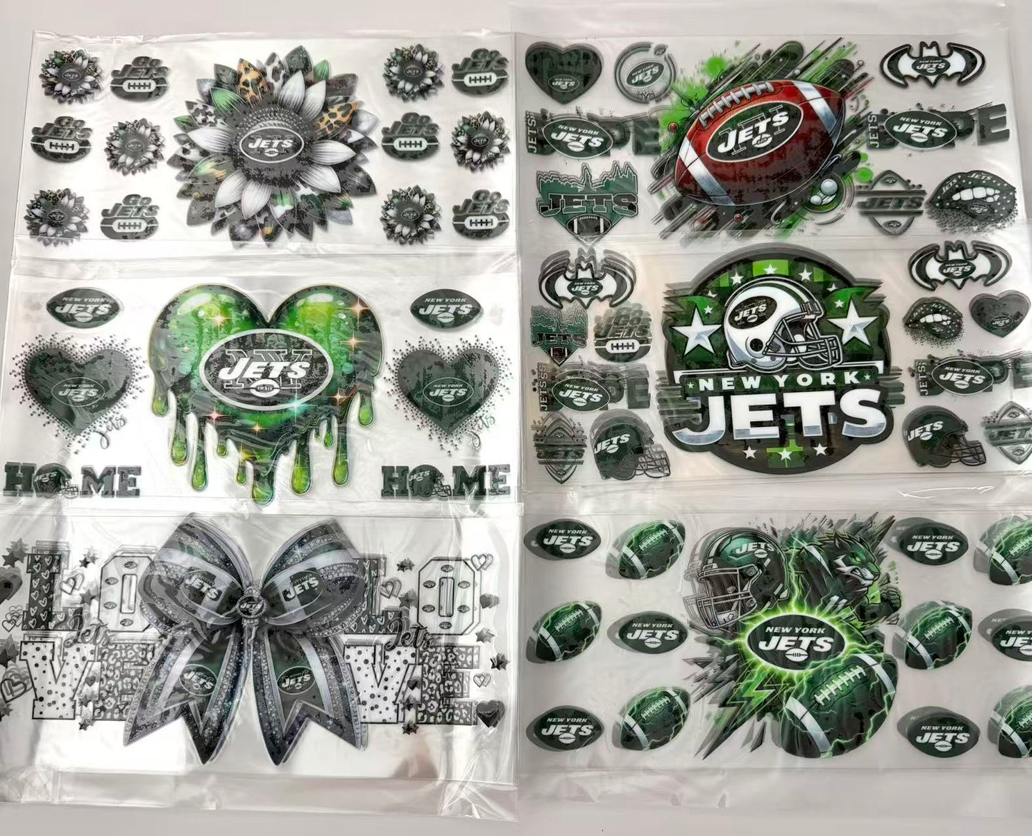 football team Cupwrap 16oz UVDTF stickers