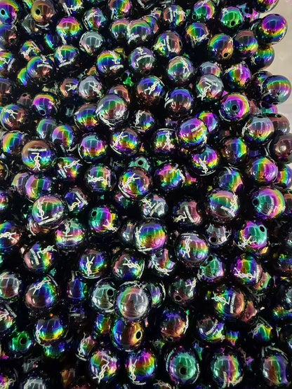 16mm acrylic designer beads(cc/vv/dd/gg/tiff/pra/ysl/h