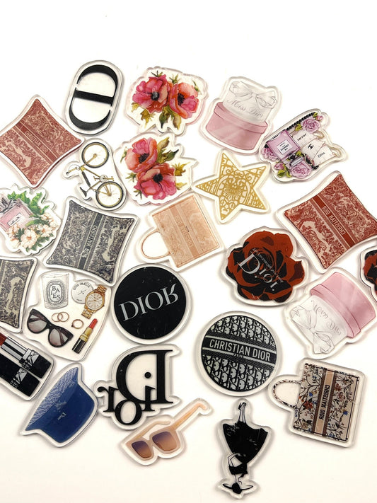 6cm Dd acrylic flatback sheet