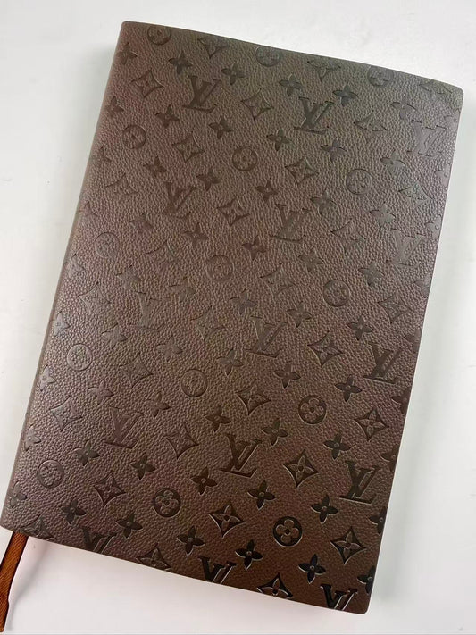Leather Vv luxury A5 notebook
