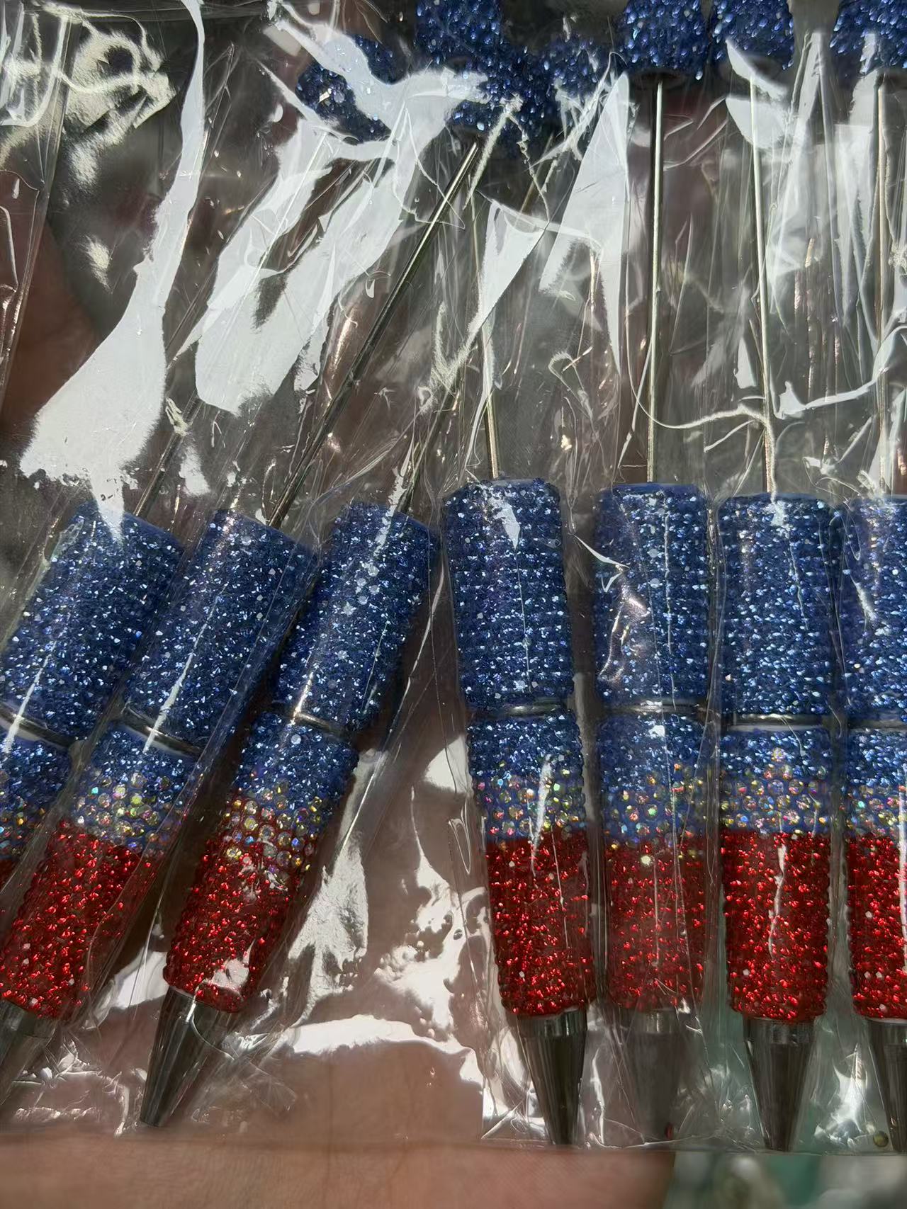 Rhinestone diy pens