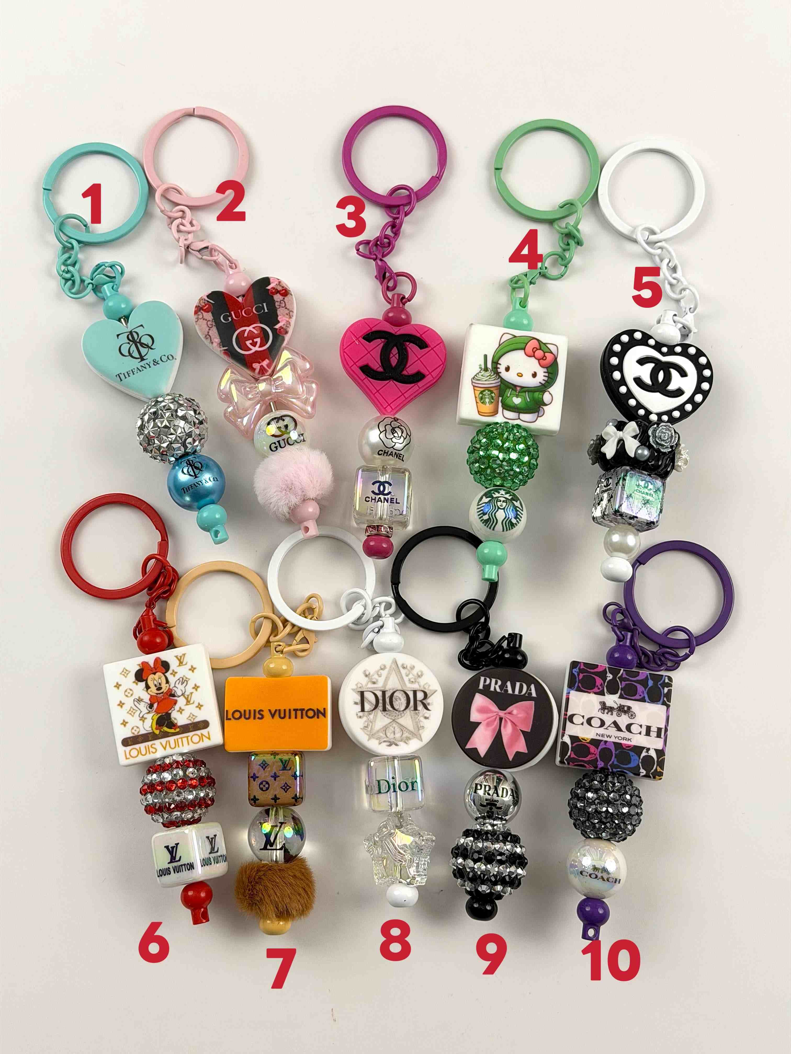 DIY designer keychain – fancydiybeads