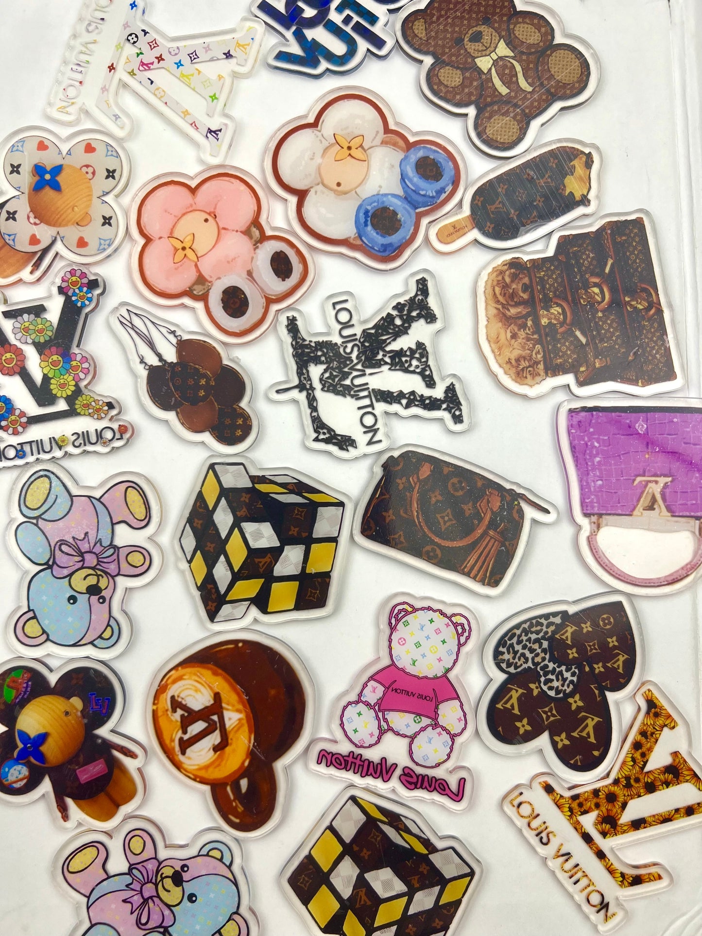 6cm vv acrylic flatback sheet