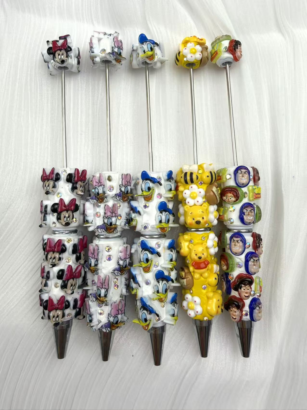 Charms colorful fancy diy pens