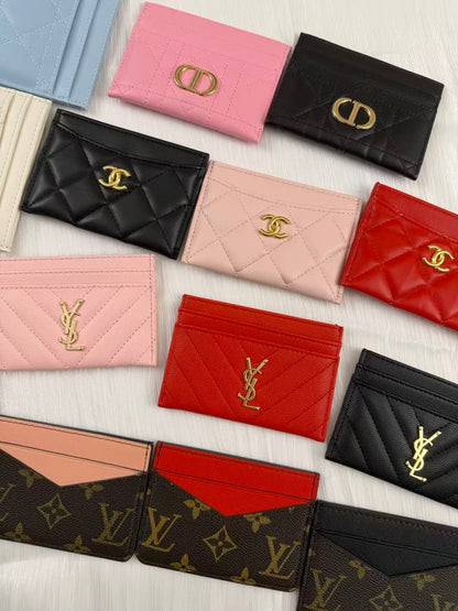 Designer card cases wallets