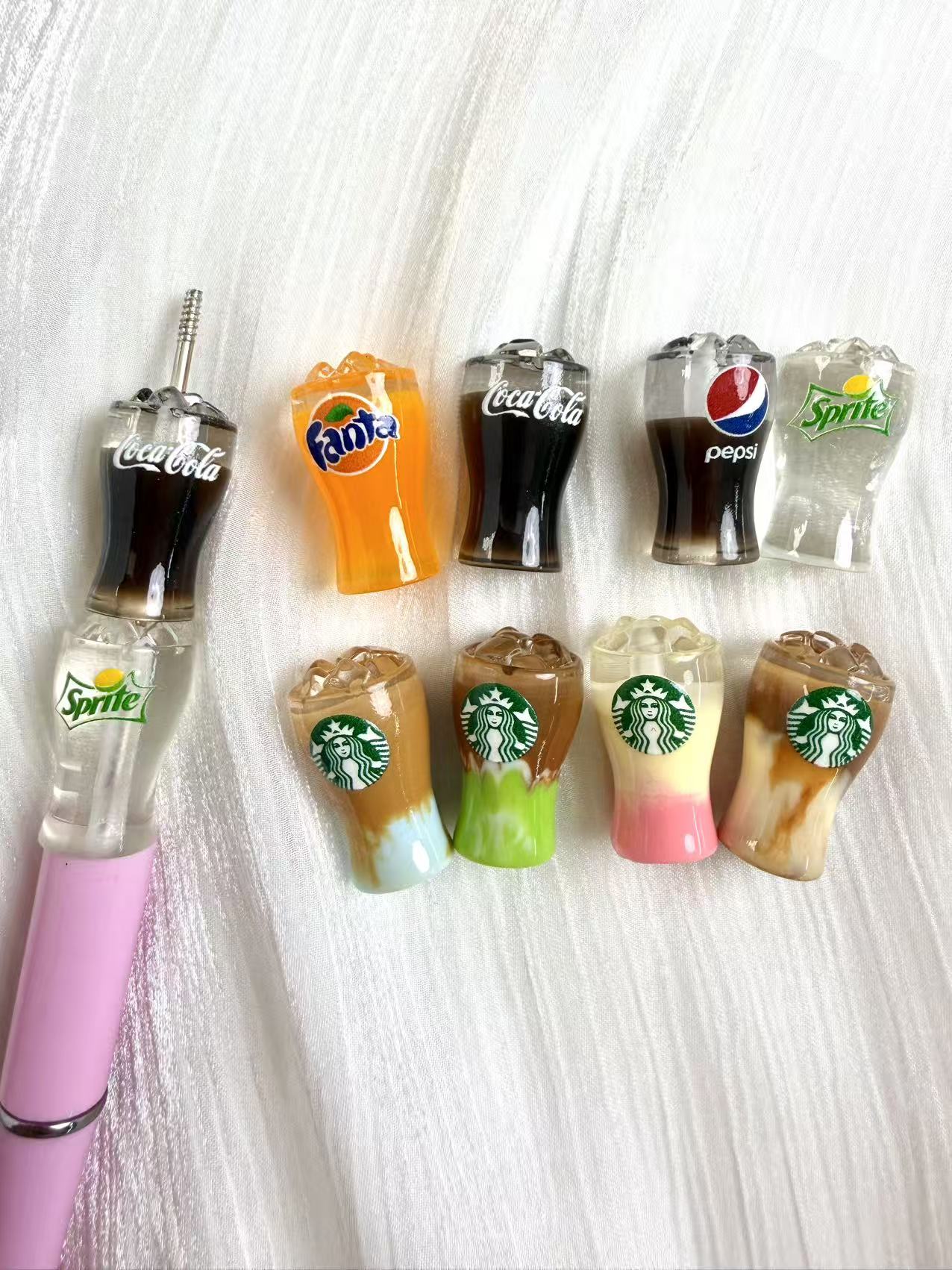 Drink bottle beads