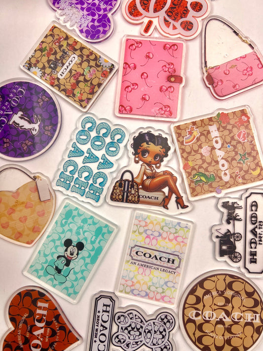 6cm Coach flatback sheet