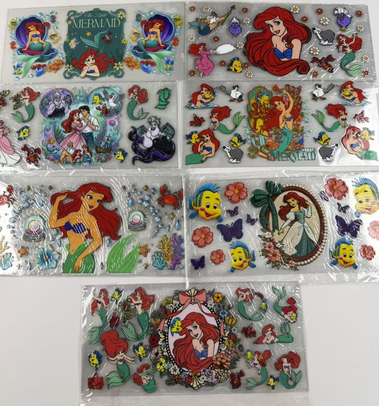 Princess Cup wrap 16oz UVDTF stickers