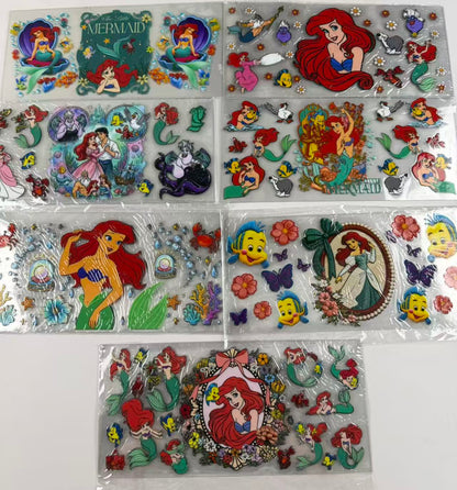Princess Cup wrap 16oz UVDTF stickers