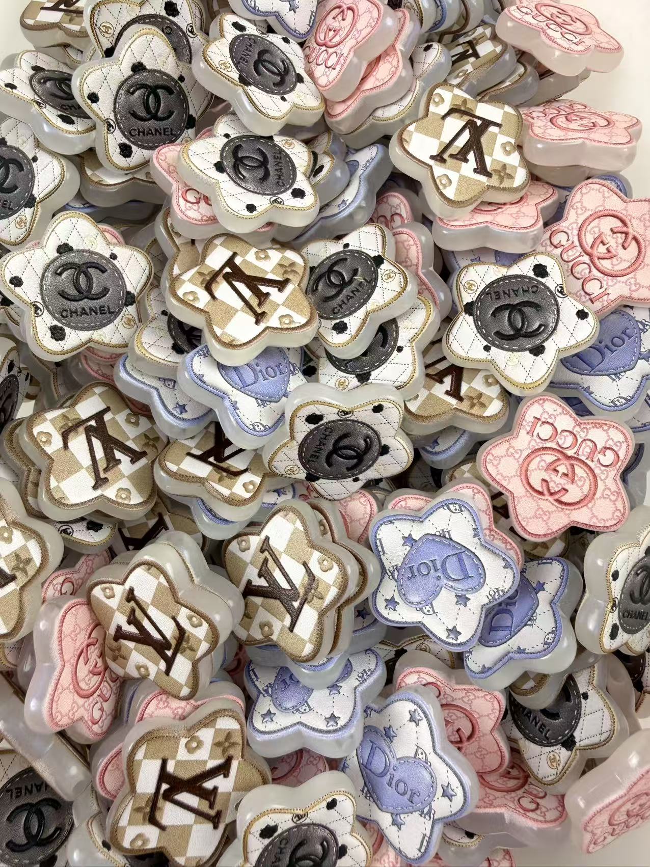 30mm star beads