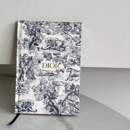 Di luxury gold line notebook