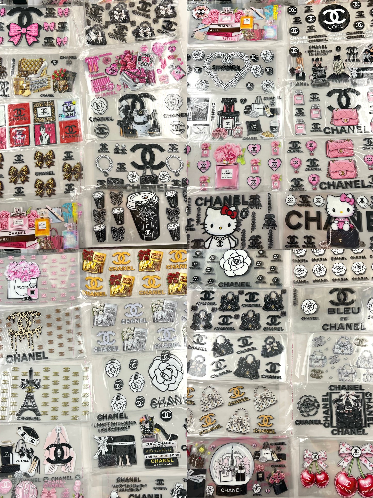 Designer Cupwrap 16oz UVDTF stickers